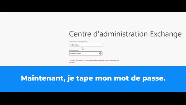 OWA - Mail professionnelle première connexion